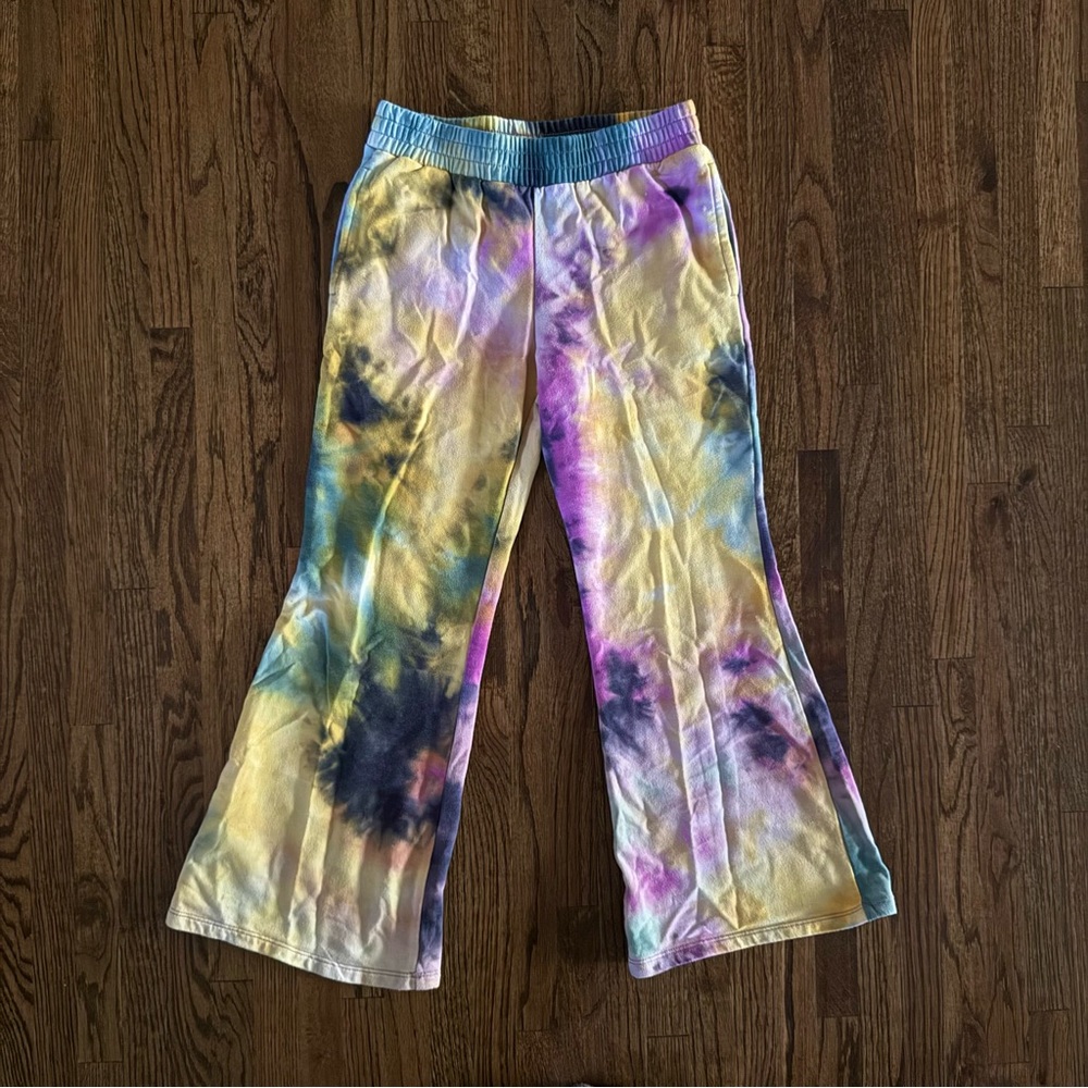 Art Class Girls' Tie Dye Flare Sweatpants - Size Medium (7/8) - EUC
